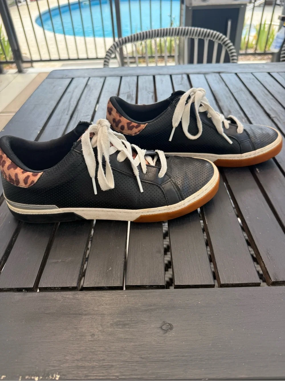 Target Black and White Casual Sneakers